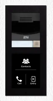 2N IP Verso 2.0 Main Unit w/Camera, Touch Display & Frame